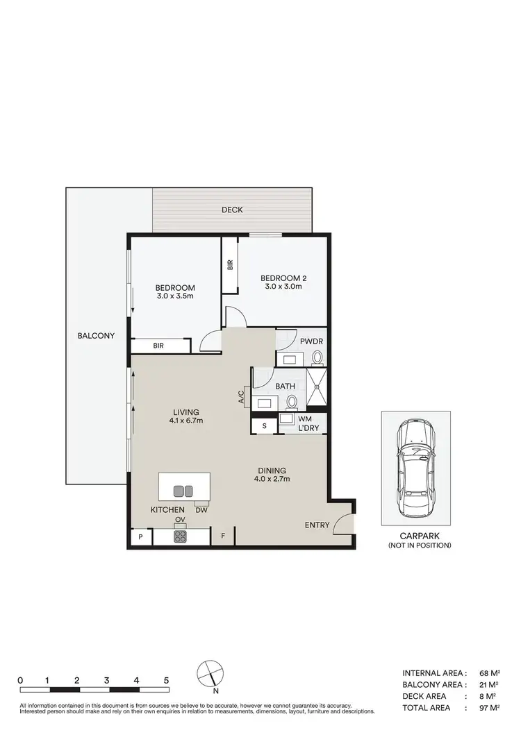 Floorplan of Homely apartment listing, 209/5 Browns Avenue, Ringwood VIC 3134