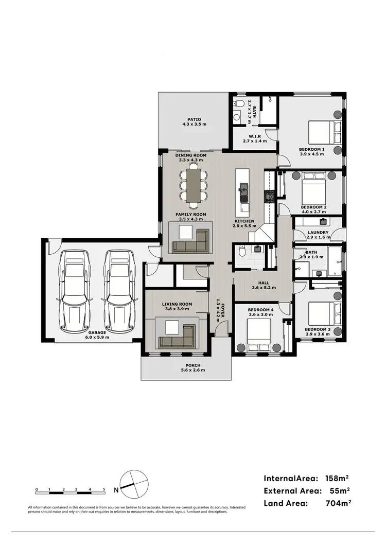 Floorplan of Homely house listing, 7 Galloway Place, Tamworth NSW 2340