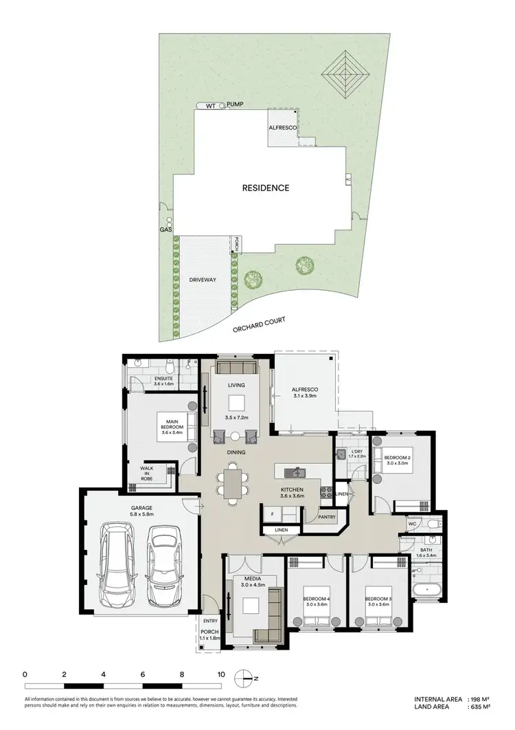 Floorplan of Homely house listing, 11 Orchard Court, Mudgee NSW 2850