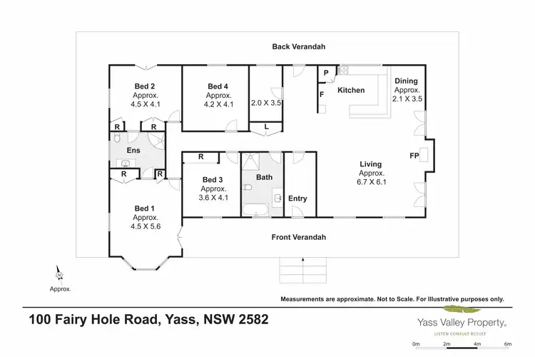 Floorplan of Homely rural property listing, 100 Fairy Hole Road, Yass NSW 2582