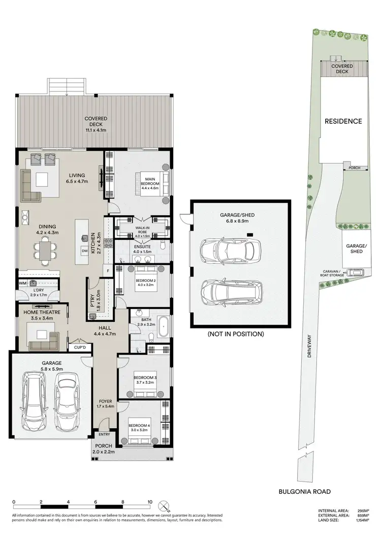 Floorplan of Homely house listing, 42A Bulgonia Road, Brightwaters NSW 2264