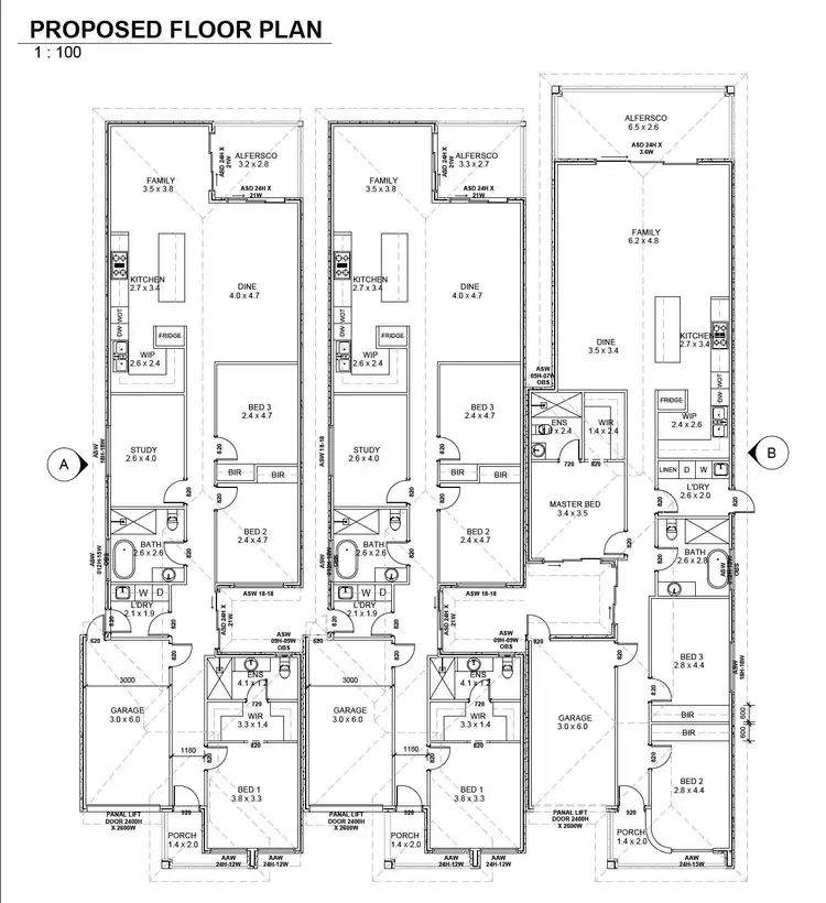 Floorplan of Homely land listing, Lot 1 2 & 3, 14 Sarah Street, Marleston SA 5033