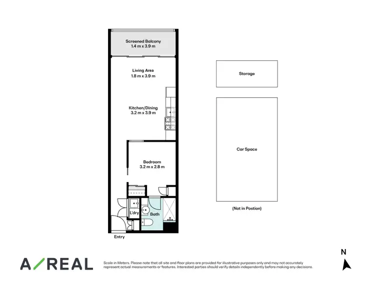 Floorplan of Homely apartment listing, 110/4 Bik Lane, Fitzroy North VIC 3068