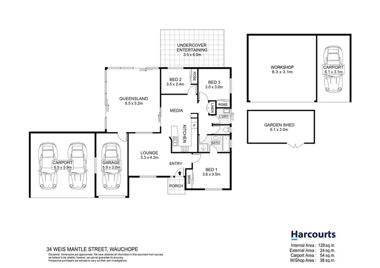 Floorplan of Homely house listing, 34 Weismantle Street, Wauchope NSW 2446