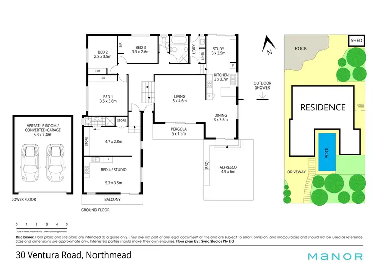 Floorplan of Homely house listing, 30 Ventura Road, Northmead NSW 2152