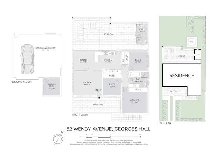 Floorplan of Homely house listing, 52 Wendy Avenue, Georges Hall NSW 2198
