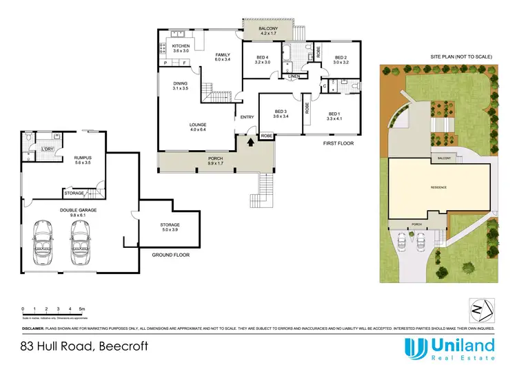 Floorplan of Homely house listing, 83 Hull Road, Beecroft NSW 2119