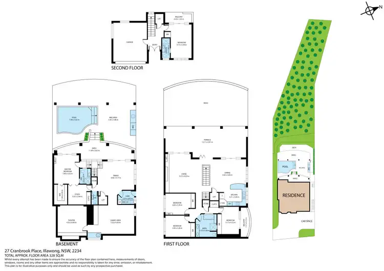 Floorplan of Homely house listing, 27 Cranbrook Place, Illawong NSW 2234