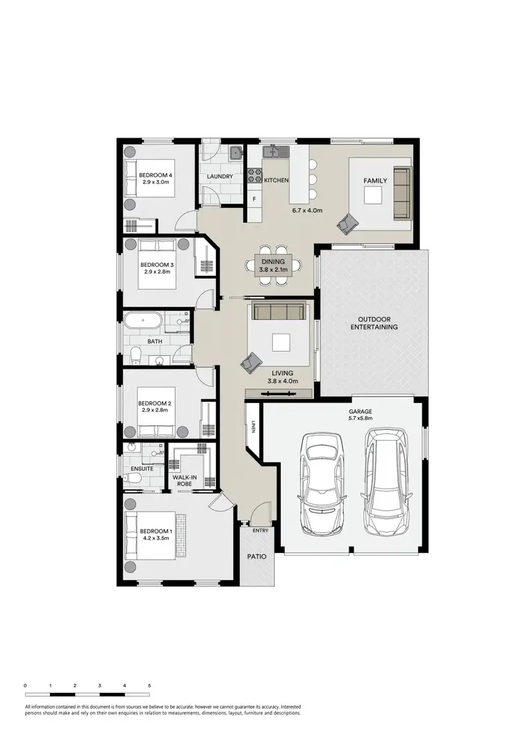 Floorplan of Homely house listing, 8 Red Ash Avenue, Mount Annan NSW 2567