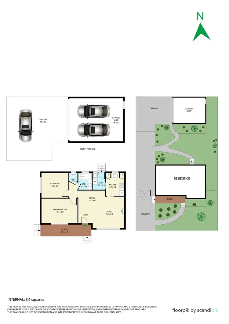 Floorplan of Homely house listing, 2 Blamey Court, Boronia VIC 3155