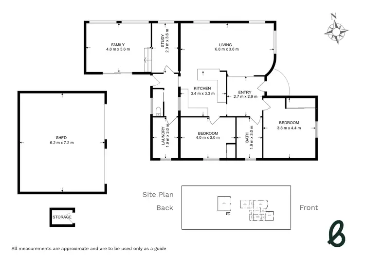 Floorplan of Homely house listing, 4 Cameron Street, Singleton NSW 2330
