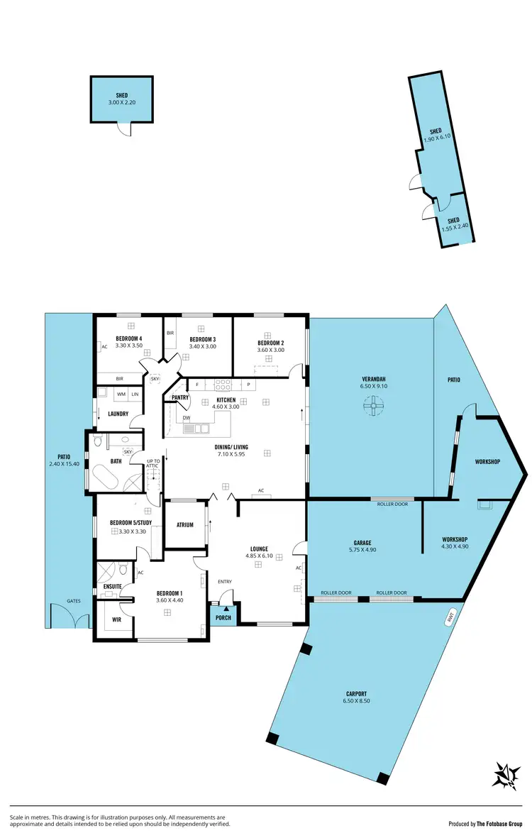 Floorplan of Homely house listing, 7 Heylen Court, Hackham SA 5163