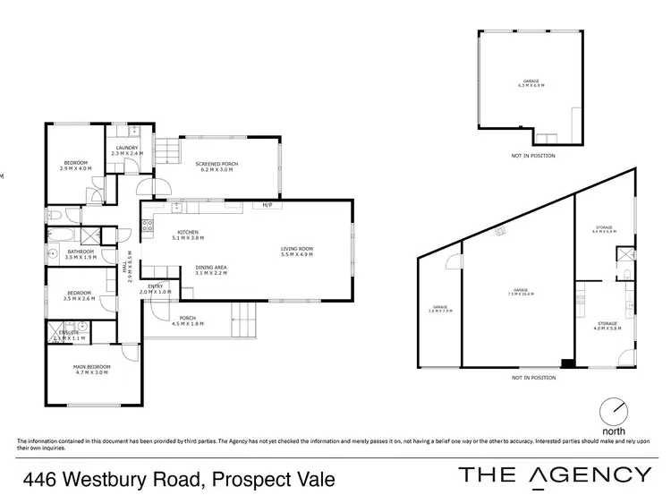 Floorplan of Homely house listing, 446 Westbury Road, Prospect Vale TAS 7250