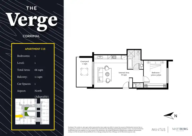 Floorplan of Homely apartment listing, 118/7 Russell Street, Corrimal NSW 2518