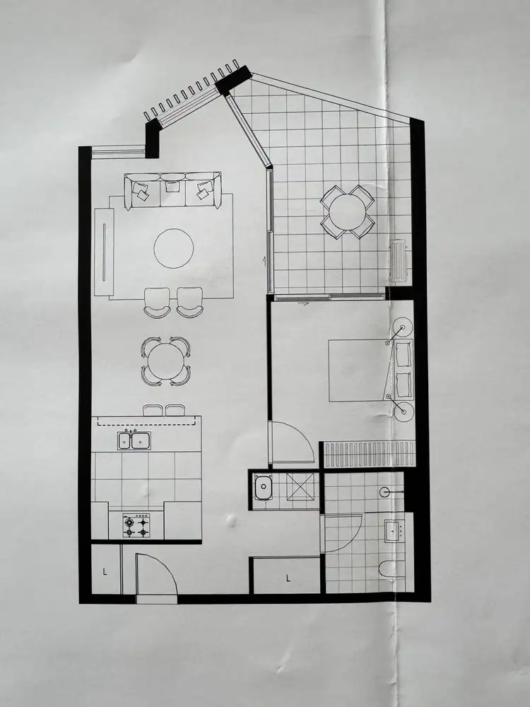 Floorplan of Homely apartment listing, 307/32 Civic Way, Rouse Hill NSW 2155