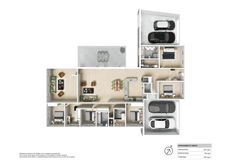 Floorplan of Homely house listing, 16 Magnolia Close, Fletcher NSW 2287