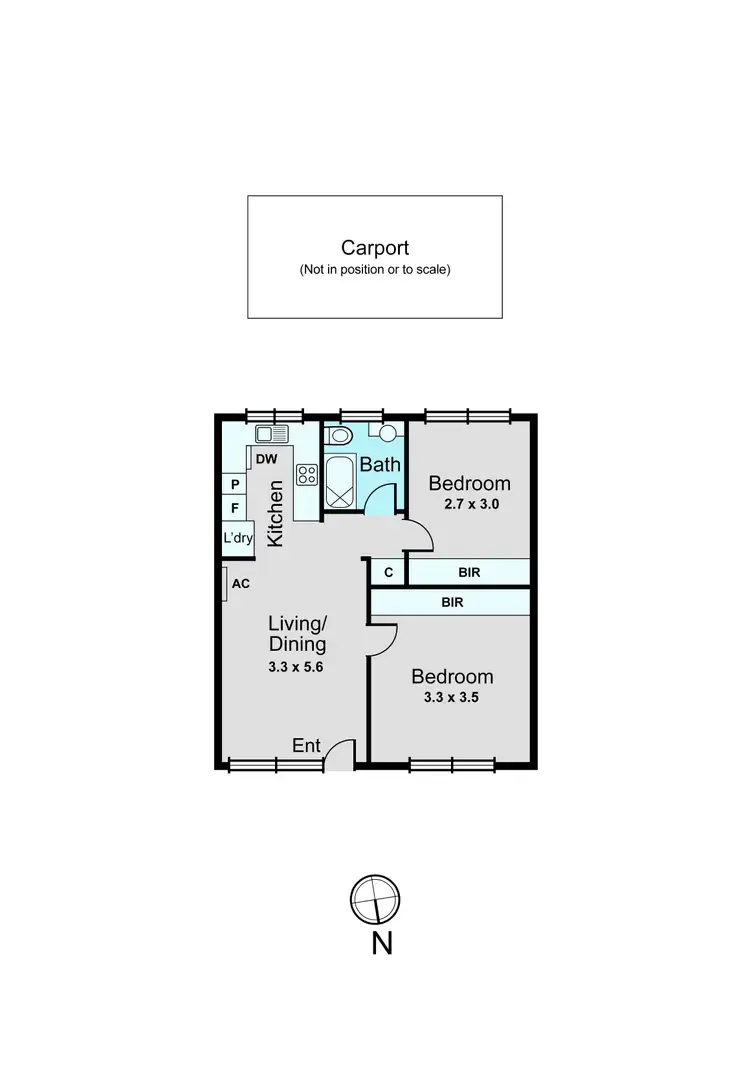 Floorplan of Homely apartment listing, 4/15 Gardenia Road, Gardenvale VIC 3185
