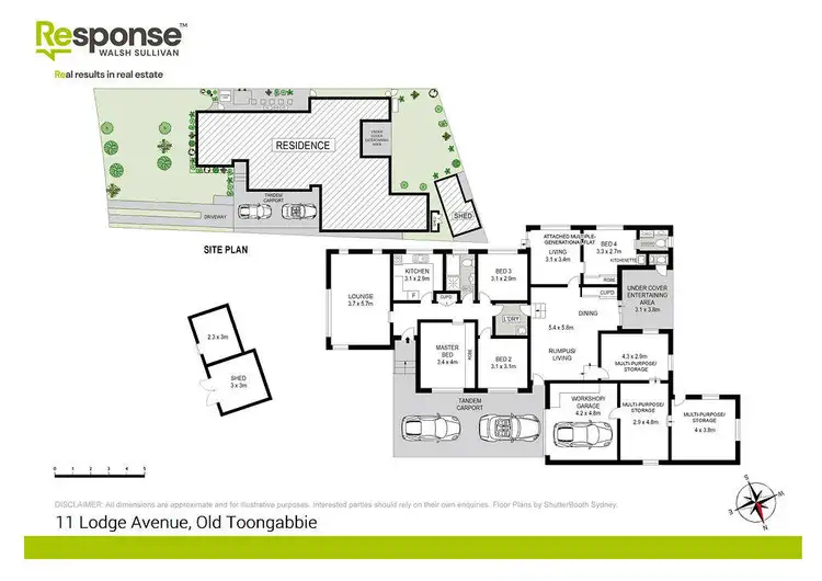 Floorplan of Homely house listing, 11 Lodge Avenue, Old Toongabbie NSW 2146