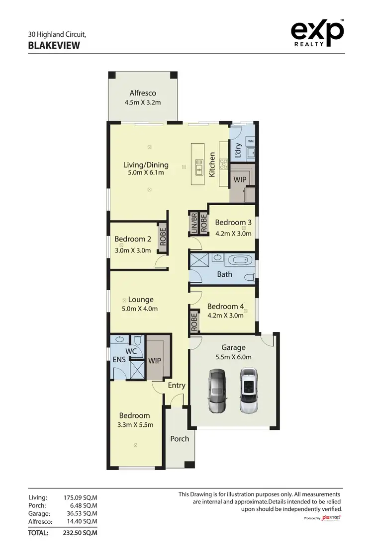 Floorplan of Homely house listing, 30 Highland Circuit, Blakeview SA 5114