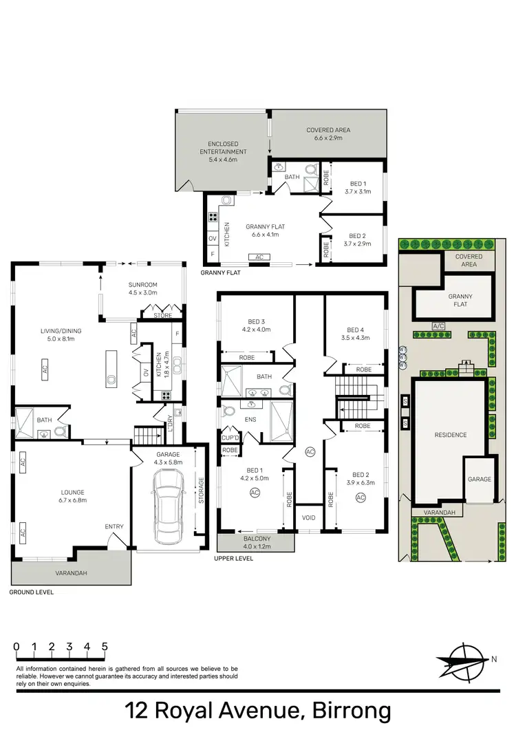 Floorplan of Homely house listing, 12 Royal Avenue, Birrong NSW 2143