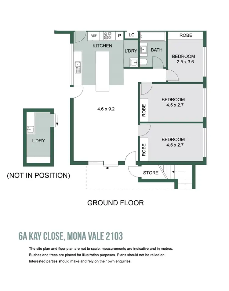 Floorplan of Homely house listing, 6A Kay Close, Mona Vale NSW 2103