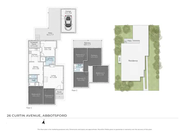 Floorplan of Homely house listing, 26 Curtin Avenue, Abbotsford NSW 2046