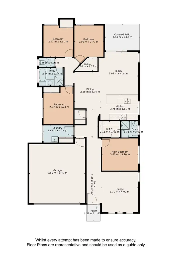 Floorplan of Homely house listing, 30 Hubner Drive, Rothwell QLD 4022