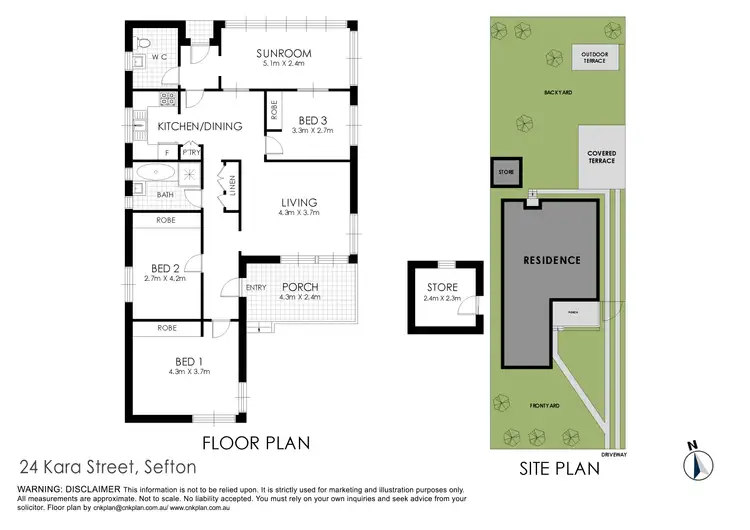 Floorplan of Homely house listing, 24 Kara Street, Sefton NSW 2162