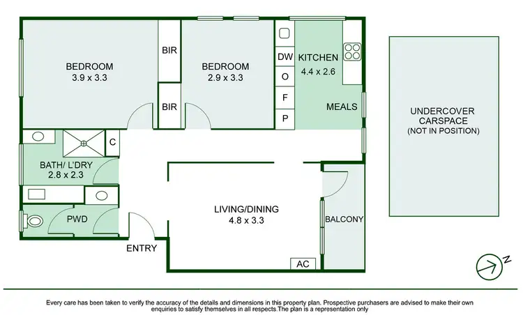 Floorplan of Homely apartment listing, 12/1015 Glen Huntly Road, Caulfield VIC 3162