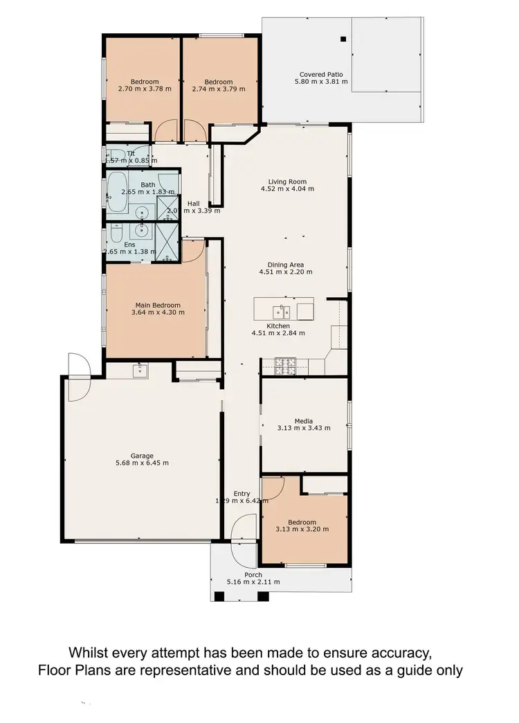 Floorplan of Homely house listing, 16 Glorious Avenue, Narangba QLD 4504
