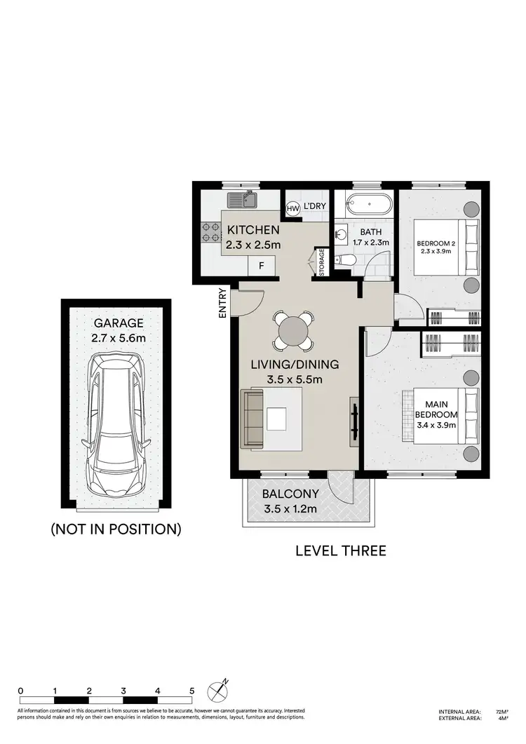 Floorplan of Homely unit listing, 30/16-20 Warialda Street, Kogarah NSW 2217