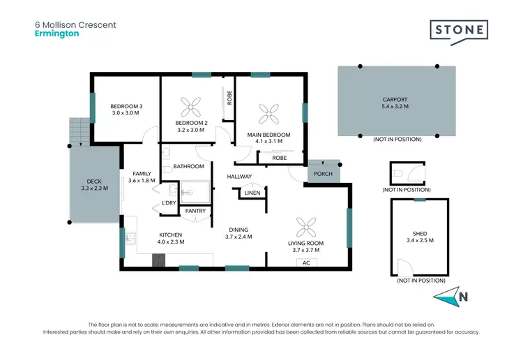 Floorplan of Homely house listing, 6 Mollison Crescent, Ermington NSW 2115