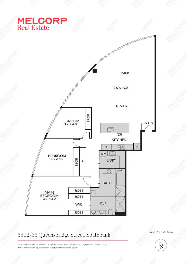 Floorplan of Homely apartment listing, 5502/35 Queensbridge Street, Southbank VIC 3006