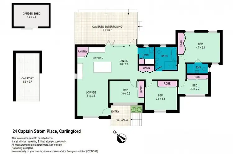 Floorplan of Homely house listing, 24 Captain Strom Place, Carlingford NSW 2118