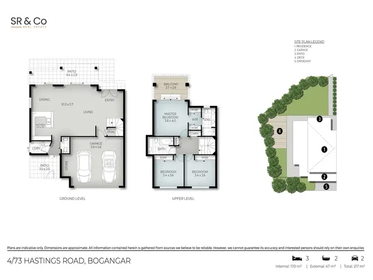 Floorplan of Homely villa listing, 4/73 Hastings Road, Bogangar NSW 2488