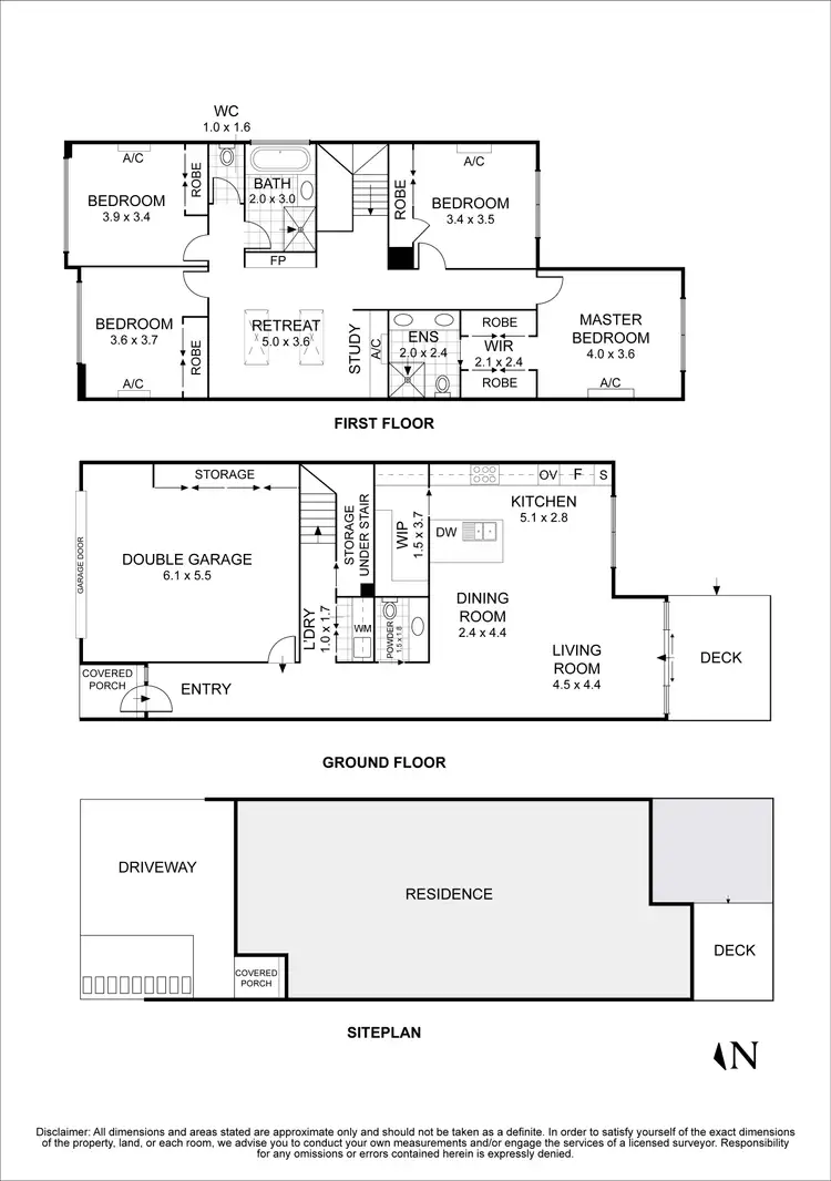 Floorplan of Homely house listing, 122 Maradona Boulevard, Deanside VIC 3336