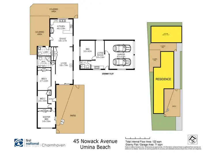 Floorplan of Homely house listing, 45 Nowack Avenue, Umina Beach NSW 2257
