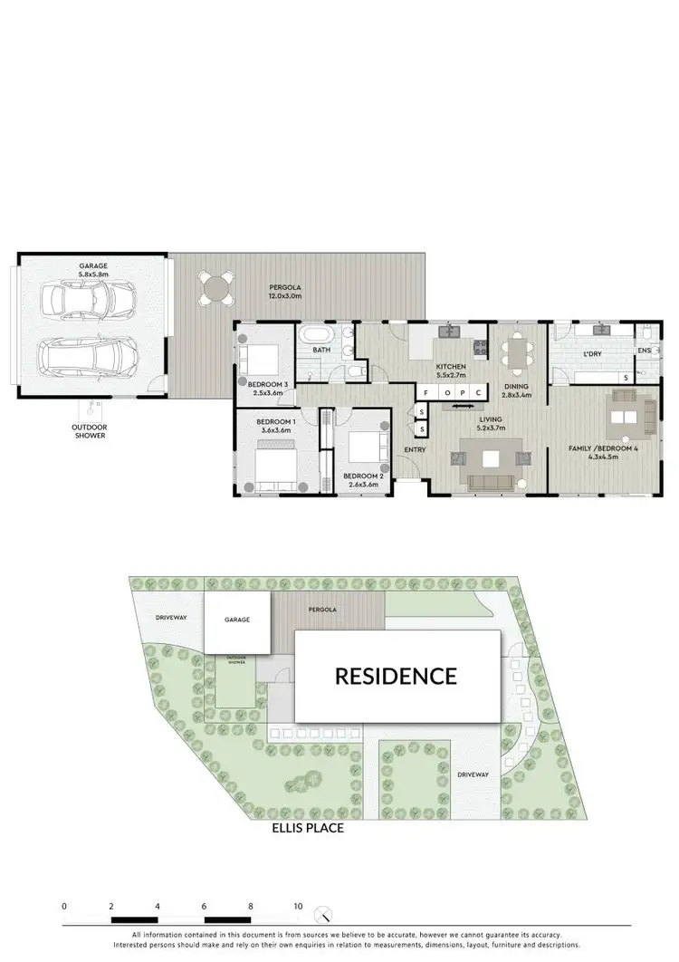 Floorplan of Homely house listing, 1 Ellis Place, Kings Langley NSW 2147