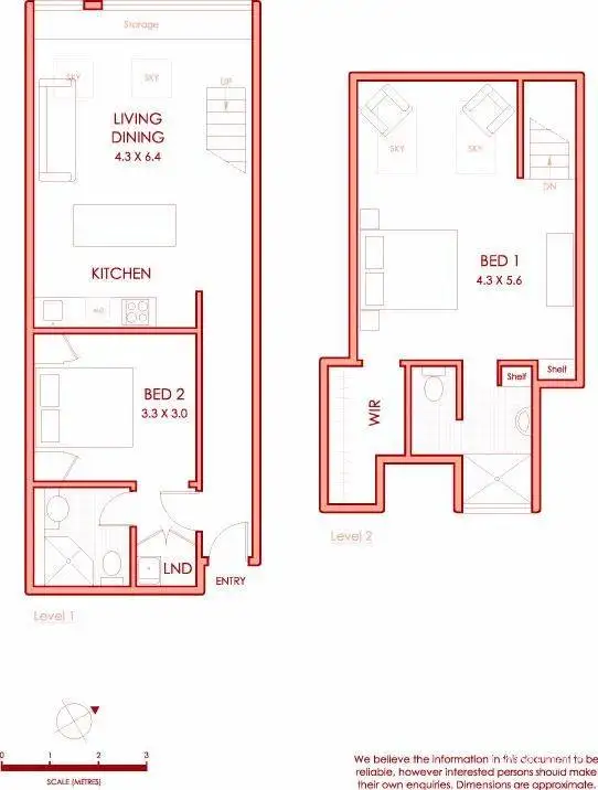 Floorplan of Homely apartment listing, 577/6 Cowper Wharf Roadway, Woolloomooloo NSW 2011