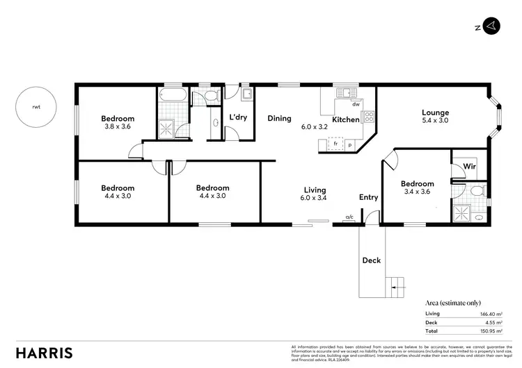Floorplan of Homely house listing, 8 Allen Road, Tiddy Widdy Beach SA 5571