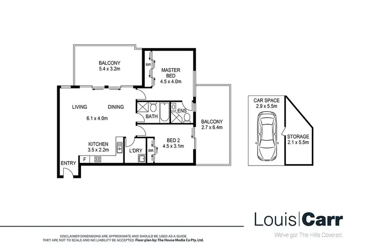 Floorplan of Homely apartment listing, 55/10 Merriville Road, Kellyville Ridge NSW 2155
