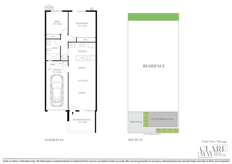 Floorplan of Homely townhouse listing, 38a Joy Chambers Circuit, Ripley QLD 4306