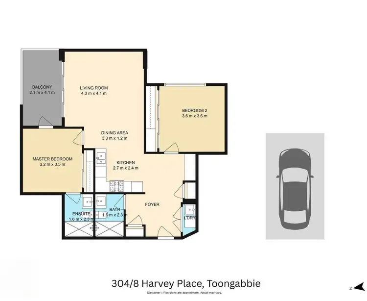 Floorplan of Homely apartment listing, Address available on request