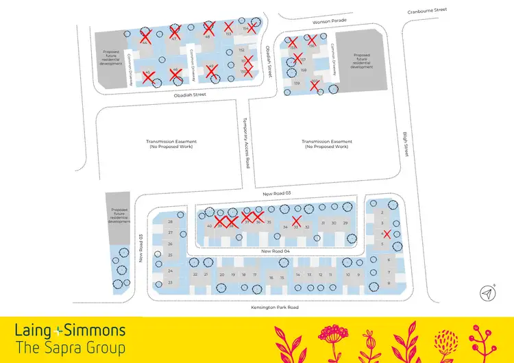 Floorplan of Homely townhouse listing, 1-3 Bligh Street, Riverstone NSW 2765