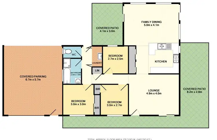 Floorplan of Homely house listing, 2 Baradine Street, Mount Warren Park QLD 4207