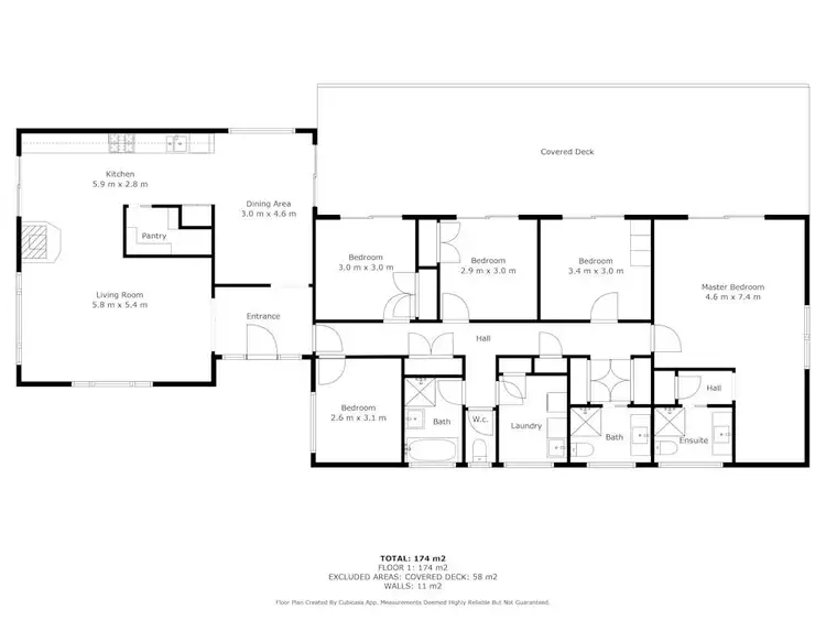 Floorplan of Homely house listing, 5 Lorikeet Court, Mornington VIC 3931