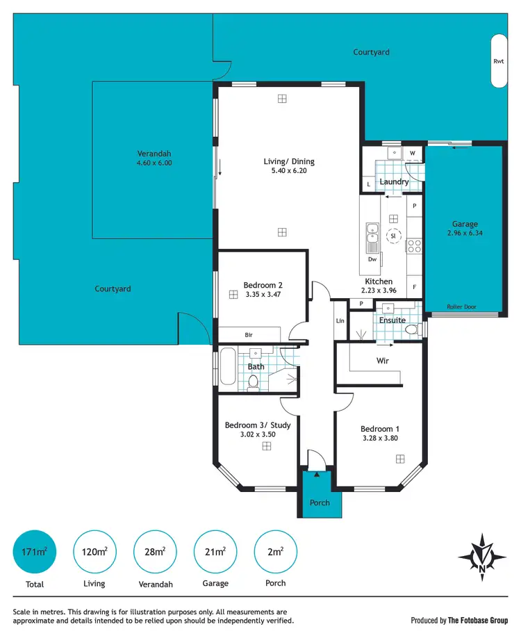 Floorplan of Homely house listing, 1/67 States Road, Morphett Vale SA 5162