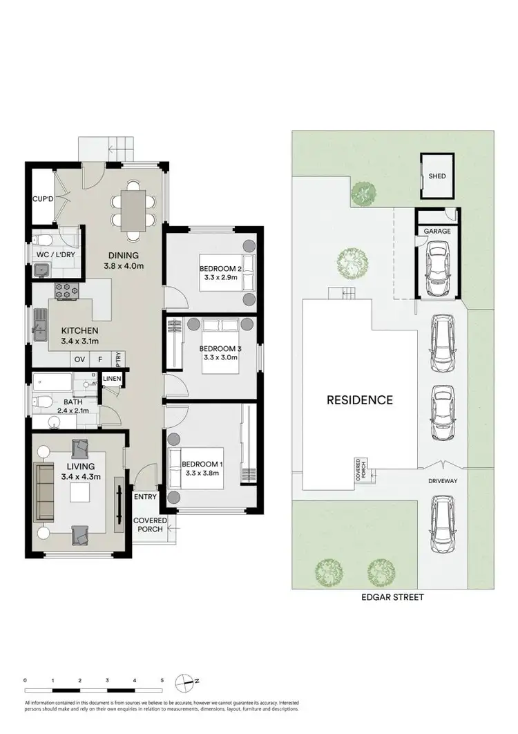 Floorplan of Homely house listing, 30 Edgar Street, Yagoona NSW 2199