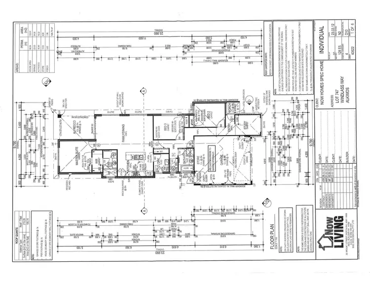 Floorplan of Homely house listing, 21 Windlass Way, Alkimos WA 6038
