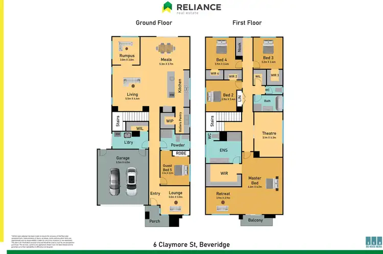 Floorplan of Homely house listing, 6 Claymore Street, Beveridge VIC 3753